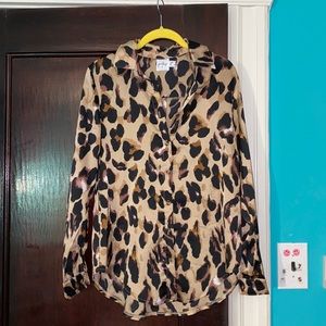 Princess Polly leopard button down